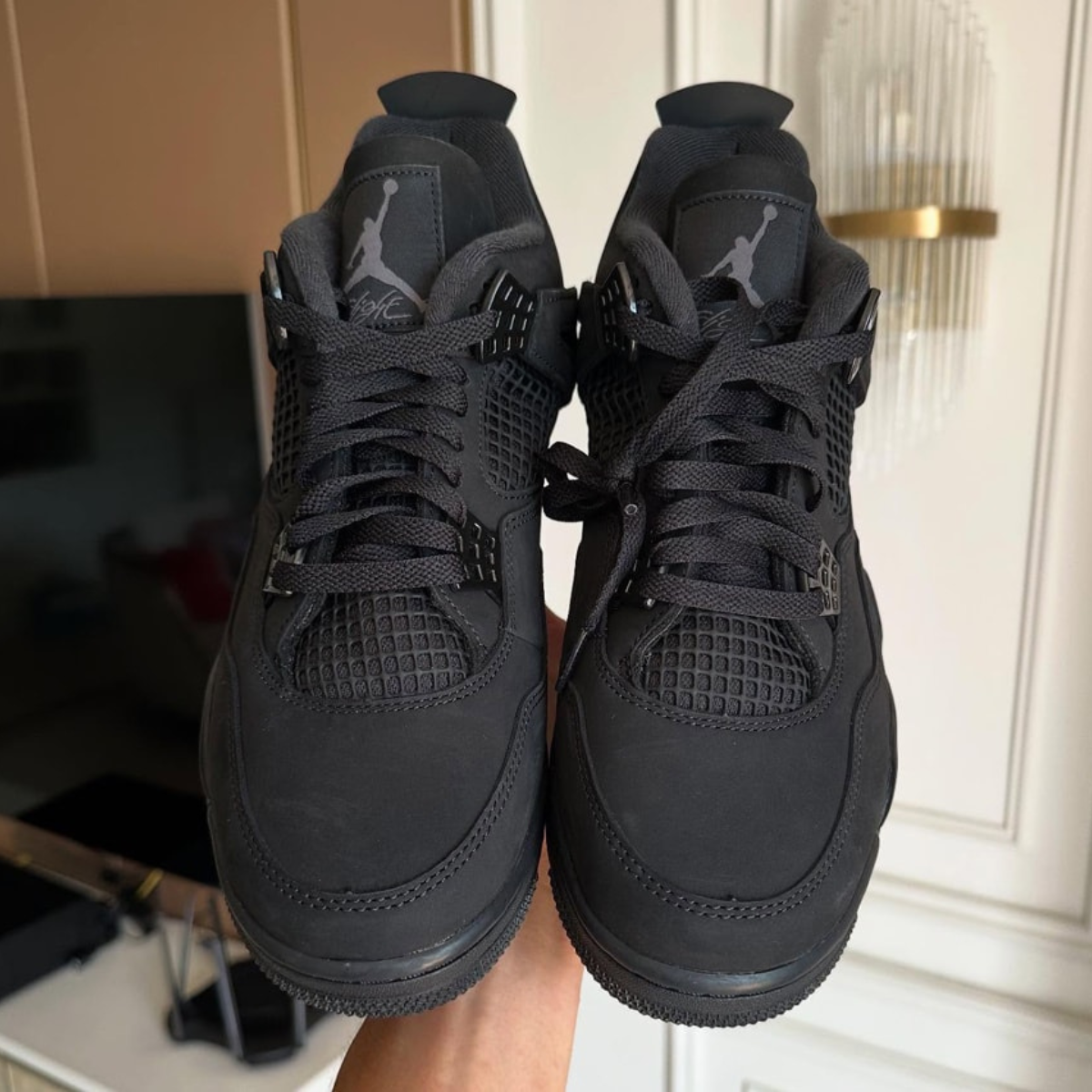 Air Jorden Black Cat Mirror